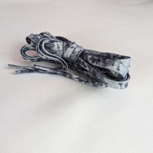 No Bull gray camouflage shoe laces